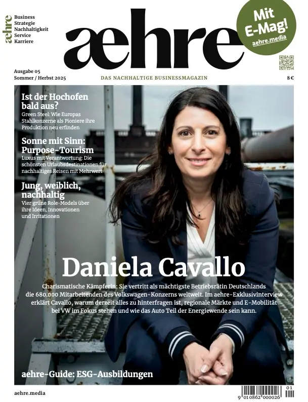 Cover des aehre Magazins Ausgabe 01/25